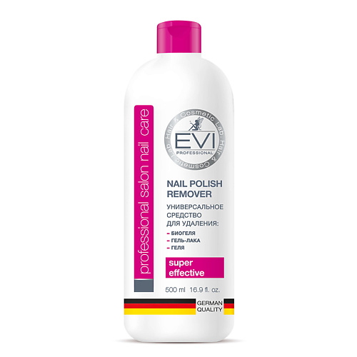 фото Evi professional средство для снятия биогеля, геля, гель-лака professional salon nail care nail polish remover