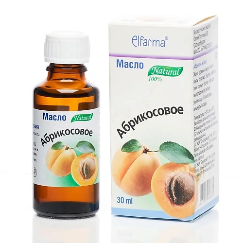 

ELFARMA Масло косметическое абрикосовое 30, Масло косметическое абрикосовое