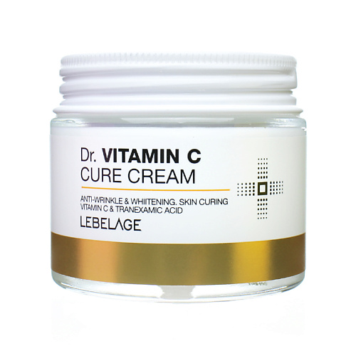 LEBELAGE Крем для лица с Витамином С антивозрастной Осветляющий Dr Vitamin C Cure Cream 700 624₽