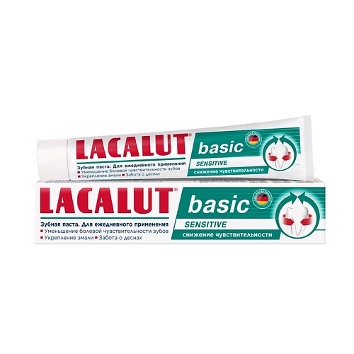 

LACALUT Зубная паста basic sensitive 75.0, Зубная паста basic sensitive