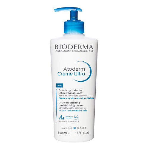 BIODERMA Крем Ультра для увлажнения нормальной и сухой кожи лица и тела Atoderm 5000 2247₽