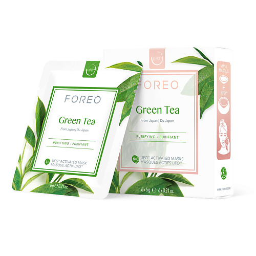 FOREO Очищающая маска для лица Green Tea для UFO 60 1624₽