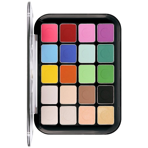 STARWAY Палетка теней на 20 цветов - 20 Colors Eyeshadow Palette STARRY EYES 1990₽