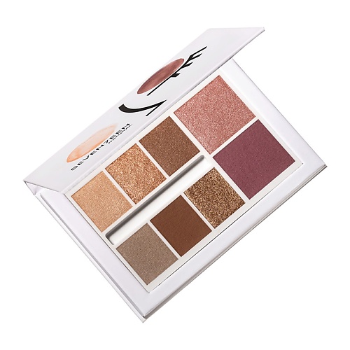 SEVEN7EEN Палетка для макияжа NATURAL TOTAL LOOK PALETTE 1783₽