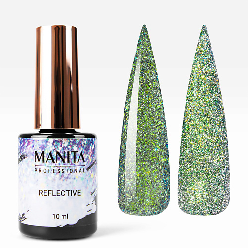 

MANITA Гель-лак светоотражающий REFLECTIVE MULTICHROME, Гель-лак светоотражающий REFLECTIVE MULTICHROME