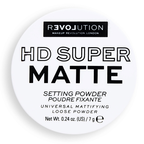 

RELOVE REVOLUTION Рассыпчатая пудра для лица Super HD Setting Powder фиксирующая, прозрачная, матирующая, Рассыпчатая пудра для лица Super HD Setting Powder фиксирующая, прозрачная, матирующая