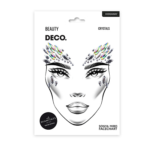 

DECO. Кристаллы для лица и тела FACE CRYSTALS by Miami tattoos (Hideway), Кристаллы для лица и тела FACE CRYSTALS by Miami tattoos (Hideway)