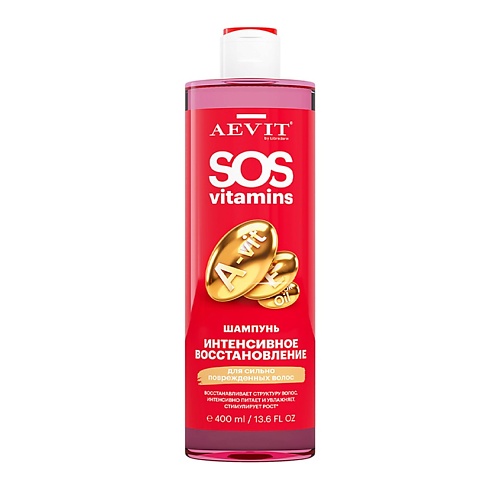 AEVIT BY LIBREDERM Шампунь для повреждённых волос Интенсивное восстановление SOS Vitamins 319₽