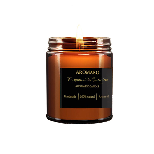 

AROMAKO Свеча"Bergamot & Jasmine" 250.0, Свеча"Bergamot & Jasmine"