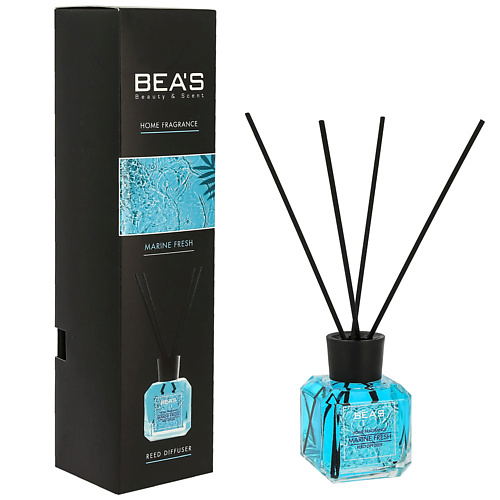 

BEAS Диффузор для дома Reed Diffuser Marine Fresh 120.0, Диффузор для дома Reed Diffuser Marine Fresh