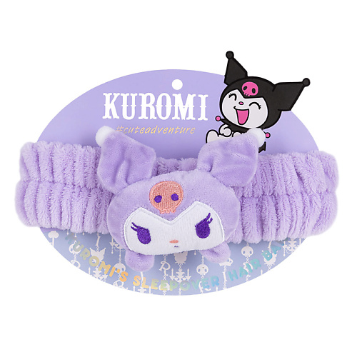 SODA Повязка косметическая для волос Kuromi's Sleepover #cuteadventure