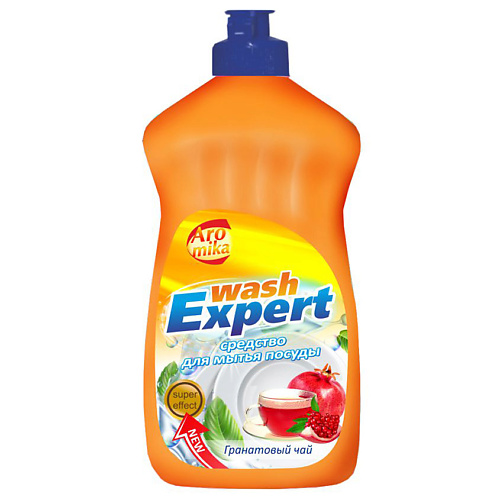 AROMIKA Гель для мытья посуды Wash Expert гранатовый чай 500.0