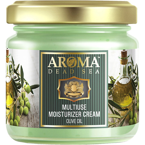 AROMA DEAD SEA Универсальный крем Оливковое масло Multiuse Moisturizer Cream Olive Oil 100.0