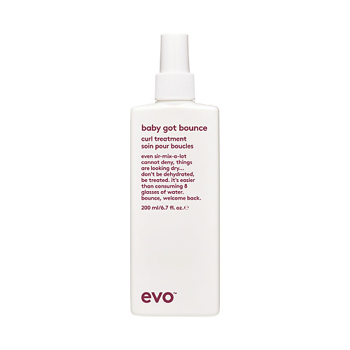 EVO Смываемый уход для вьющихся и кудрявых волос Упругий завиток Baby Got Bounce Curl Treatment 4650₽