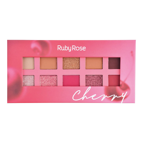 RUBY ROSE Палетка теней для век Cherry 150₽