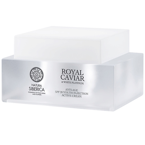 NATURA SIBERICA Крем для лица пептидный Инъекция молодости ROYAL CAVIAR SPF20 anti-age 5174₽