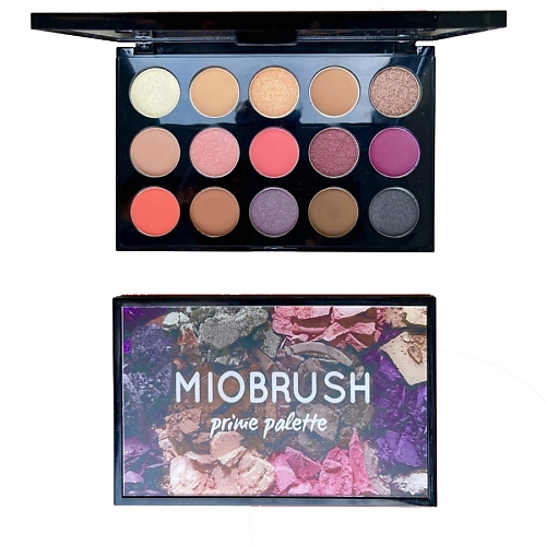 MIOBRUSH Палетка теней для макияжа век Prime Palette 1227₽