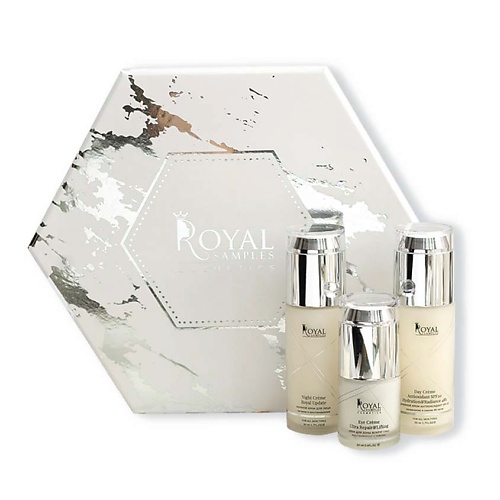 фото Royal samples косметический набор ideal face крем для лица дневной +крем ночной +крем для век