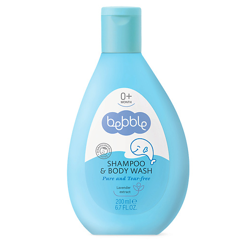 BEBBLE Шампунь для волос и тела детский Shampoo Body Wash 0 2000 301₽