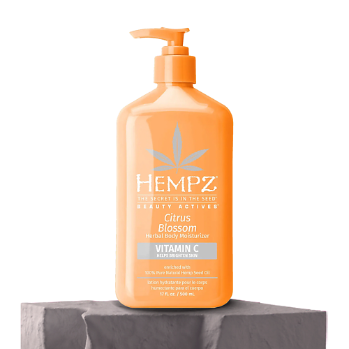 

HEMPZ Молочко для тела с витамином С Цветок лимона / Beauty Actives Citrus Blossom Moisturizer 500.0, Молочко для тела с витамином С Цветок лимона / Beauty Actives Citrus Blossom Moisturizer