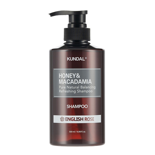 KUNDAL Шампунь для волос Английская роза Honey Macadamia Shampoo 1614₽