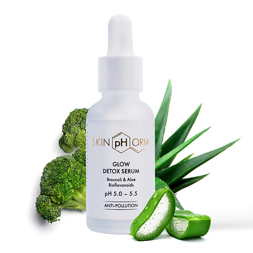 

SKINPHORIA Детокс-сыворотка с эффектом сияния Glow Detox Serum 30.0, Детокс-сыворотка с эффектом сияния Glow Detox Serum