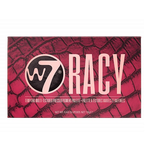 

W7 Палетка теней для век Racy, Палетка теней для век Racy