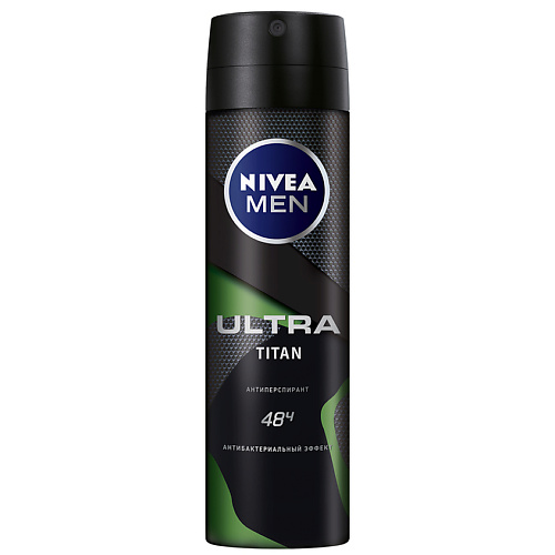 

NIVEA MEN Антиперспирант спрей "ULTRA TITAN", MEN Антиперспирант спрей "ULTRA TITAN"