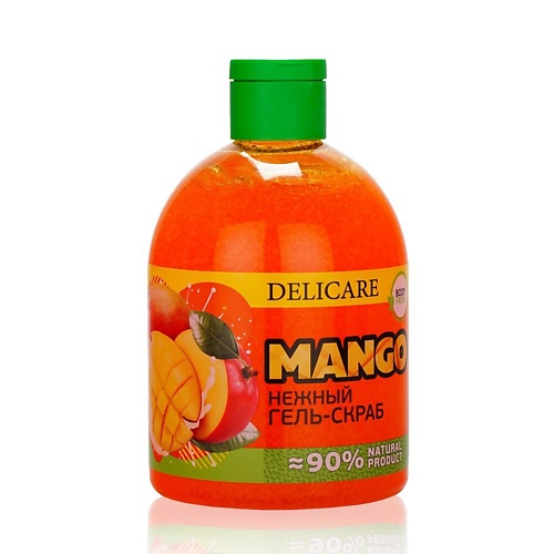 фото Delicare нежный гель-скраб mango 485