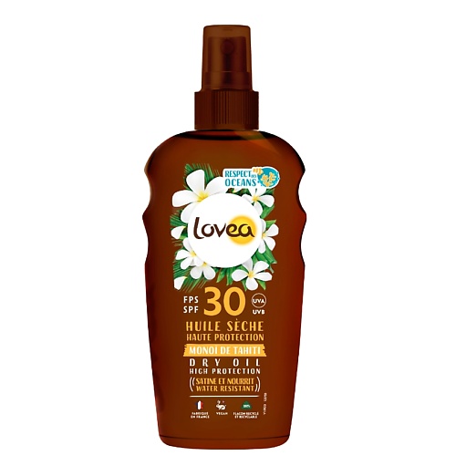 

LOVEA Масло для тела сухое c SPF 30 Dry Oil High Protection, Масло для тела сухое c SPF 30 Dry Oil High Protection