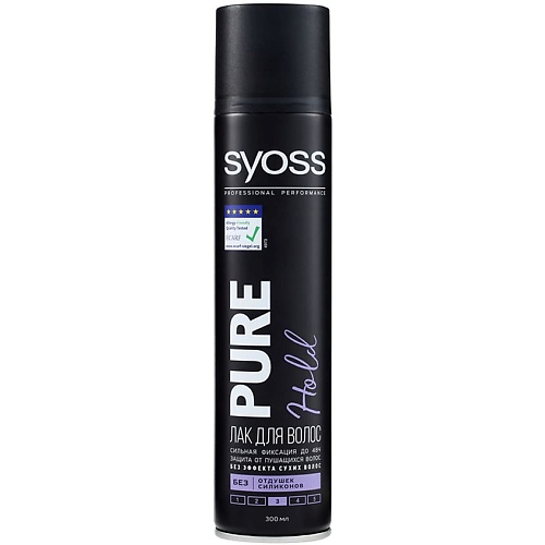 

СЬЁСС SYOSS Лак для волос Pure Hold, SYOSS Лак для волос Pure Hold