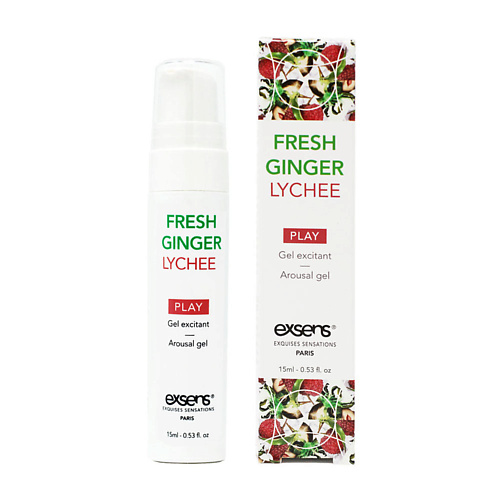 EXSENS Гель для интимной гигиены Fresh Ginger Lychee 15.0