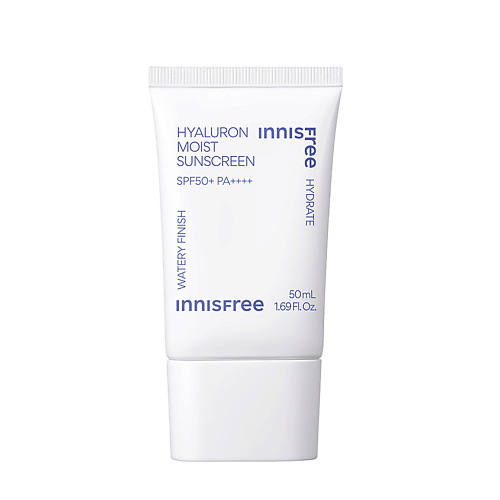 

INNISFREE Гиалуроновая увлажняющая солнцезащитная эссенция SPF50+ PA++++ Hyaluron Moist Sunscreen, Гиалуроновая увлажняющая солнцезащитная эссенция SPF50+ PA++++ Hyaluron Moist Sunscreen