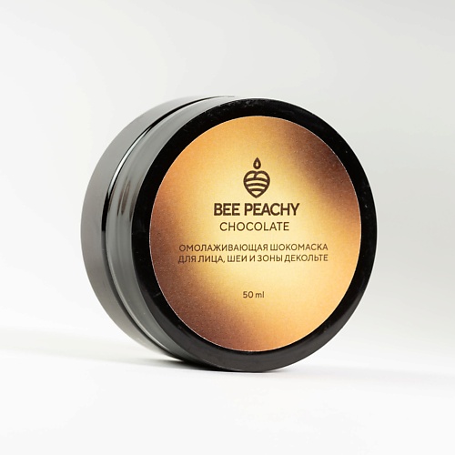 BEE PEACHY COSMETICS Bee Peachy Cosmetics Омолаживающая шокомаска для лица шеи и зоны декольте 500 590₽