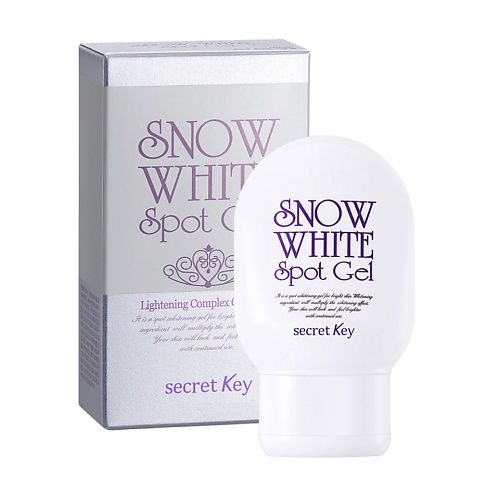 

SECRET KEY Универсальный осветляющий гель для лица и тела SNOW WHITE Spot Gel 65.0, Универсальный осветляющий гель для лица и тела SNOW WHITE Spot Gel