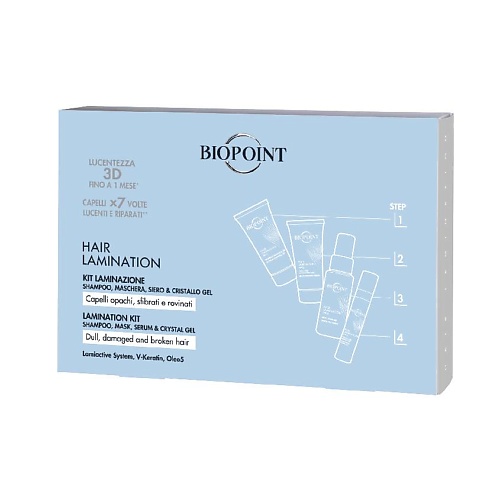 BIOPOINT PERSONAL Набор средств по уходу за волосами ламинирующий Hair Lamination