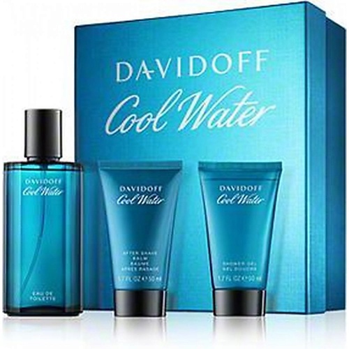 

DAVIDOFF Набор Cool Water: Туалетная вода + Гель для душа + Бальзам после бритья, Набор Cool Water: Туалетная вода + Гель для душа + Бальзам после бритья