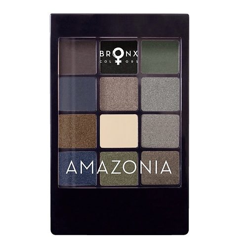 BRONX COLORS Палетка теней для век Amazonia 1679₽