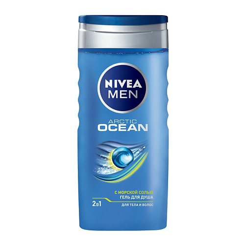 

NIVEA MEN Гель для душа 2в1 "OCEAN" для тела и волос, MEN Гель для душа 2в1 "OCEAN" для тела и волос