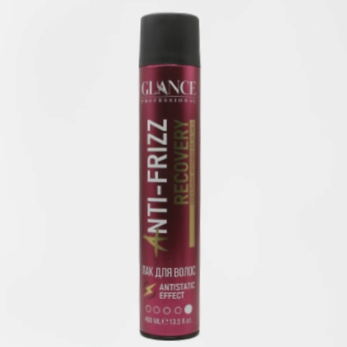 

GLANCE PROFESSIONAL Лак для волос Anti-Frizz Recovery 400.0, Лак для волос Anti-Frizz Recovery