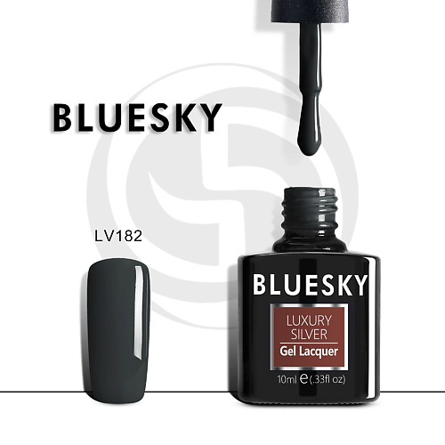 

BLUESKY Гель-лак Luxury Silver LV183, Гель-лак Luxury Silver LV183