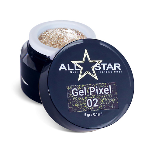 ALL STAR PROFESSIONAL Гель для дизайна ногтей, Gel Pixel 01