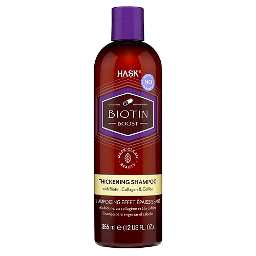 HASK Biotin Boost Thickening Shampoo - уплотняющий шампунь с биотином для тонких волос 989₽