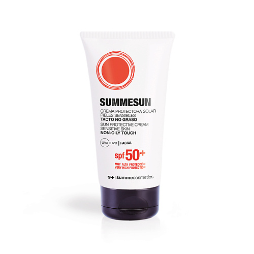 S+ SUMMECOSMETICS Солнцезащитный  крем SPF50+ SUMMESUN SPF50+ SENSITIVE SKIN 75.0