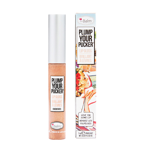 фото Thebalm блеск для губ plump your pucker