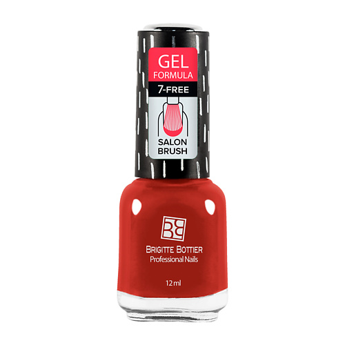 BRIGITTE BOTTIER Лак для ногтей GEL FORMULA тон 01 прозрачный 282₽