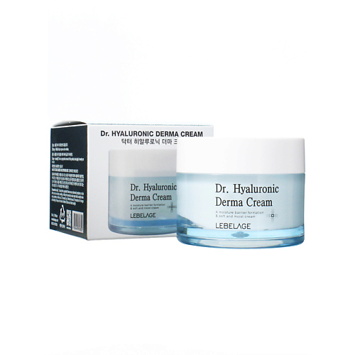 LEBELAGE Крем для лица с гиалуроновой кислотой Dr Derma Cream Hyaluronic 500 999₽