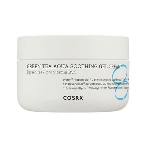 

COSRX Увлажняющий гель-крем с экстрактом зелёного чая Hydrium Green Tea Aqua Soothing Gel Cream 50.0, Увлажняющий гель-крем с экстрактом зелёного чая Hydrium Green Tea Aqua Soothing Gel Cream