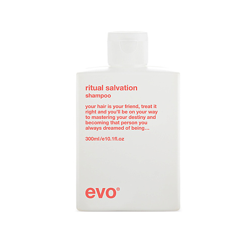 EVO спасение и блаженство шампунь для окрашенных волос ritual salvation repairing shampoo 3100₽