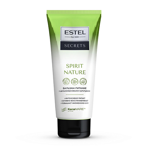 фото Estel professional бальзам-питание с цельнозерновыми культурами для волос spirit nature secrets